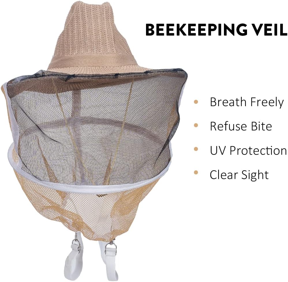 8 Frame Beehive Starter Kit – Beeswax Coated Deep Beehive Box with Frames, Complete Beekeeping Kit for Beginners with