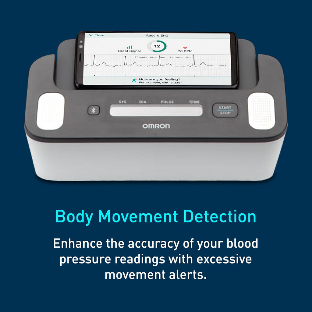 Complete 2-in-1 Blood Pressure Monitor + EKG for Home Use & Upper Arm Blood Pressure Cuff - #1 Doctor & Pharmacist
