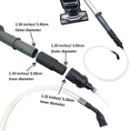 MaximalPower Mini/Micro Vacuum Attachment Tool Kit 8-PC Set for Bissell Miele Shark - Combo Packs (Combo C)