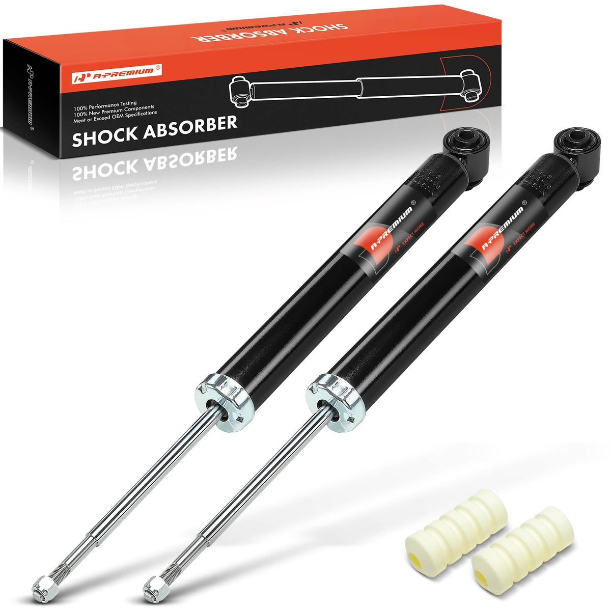A-Premium Rear Shock Absorber Compatible with Land Rover