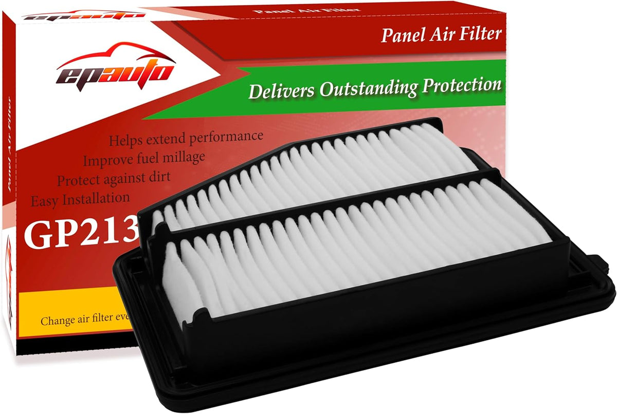 EPAuto GP213 (17220-R1A-A01) Engine Air Filter Replacement for Honda