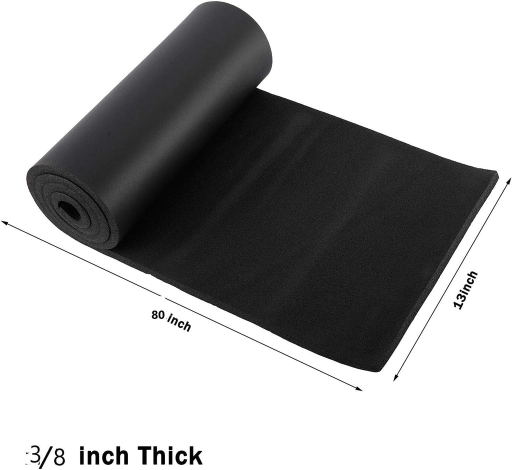 Closed Cell Foam Roll, Easy to Cut into Foam Sheets & Foam Pads for Sound Insulation, Cushion & DIY Projects (3/8" T