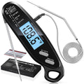 Instant Read Meat Thermometer Digital for Cooking with Dual Probe