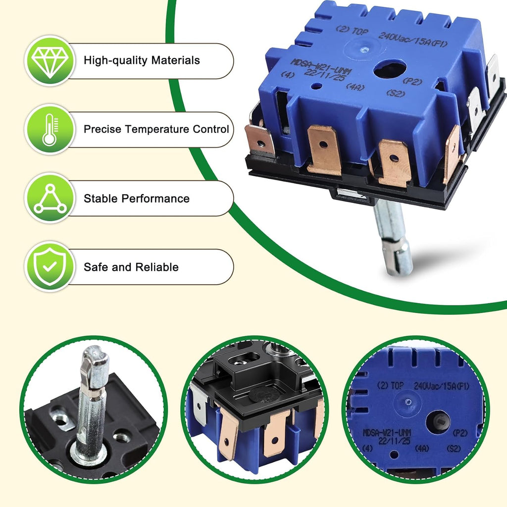 DG44-01002A Range Dual Burner Infinite Switch (Engergy Regulator)