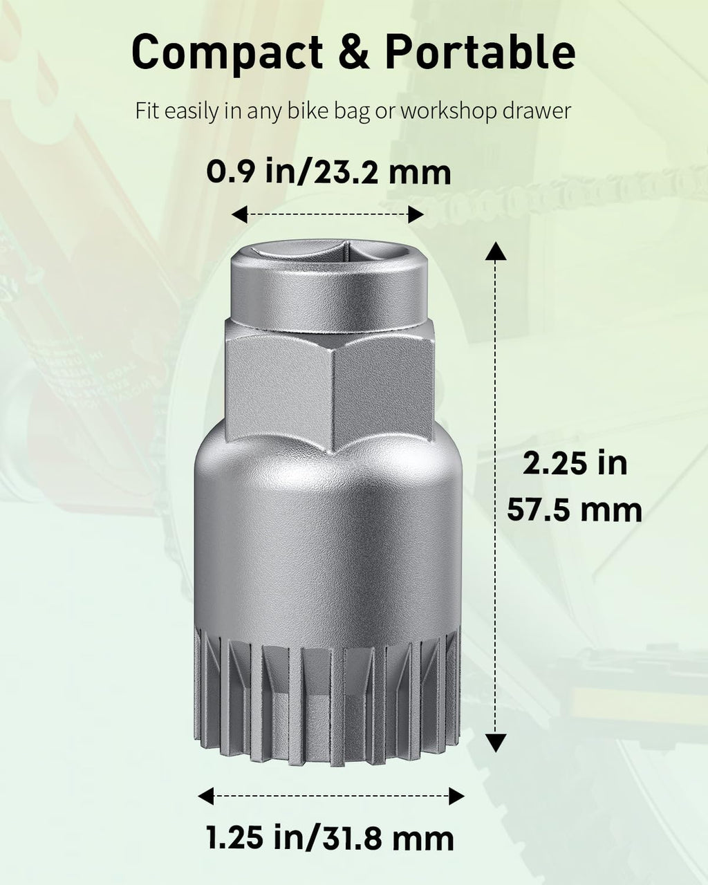 Bike Bottom Bracket Tool, Shimano Bottom Bracket Removal Tool