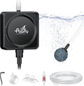 Nano Silent Aquarium Air Pump, Mini Bubbler with Accessories, 1.3 W Portable Oxygen Aerator for 1-15 Gallon Fish