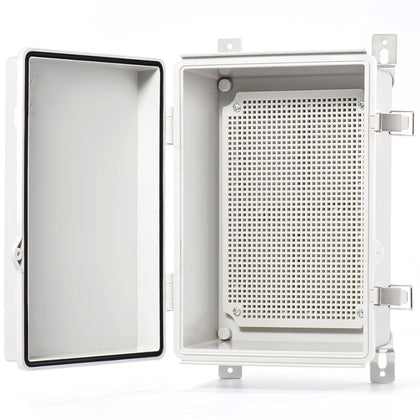 Junction Box IP67 Waterproof Plastic Electrical Enclosure Outdoor Weatherproof Project Electric Box with Mounting