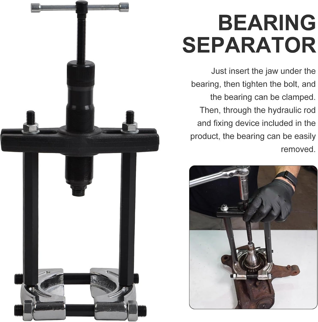 10 Ton Hydraulic Gear Jaw Pulling Bearing Separator Puller Set Kit