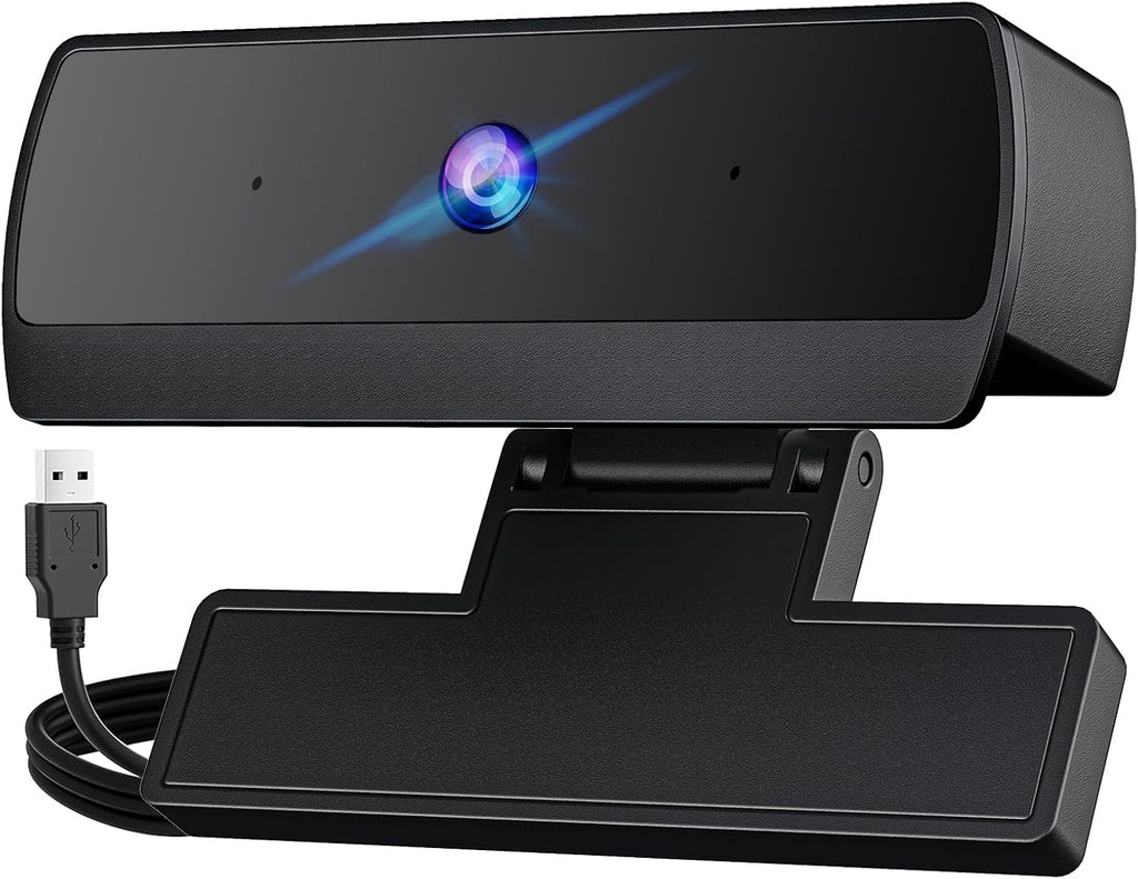 1080P HD Webcam, USB Plug & Play Computer Camera, Auto Low-Light Streaming Camera, Noise-Canceling Microphone Web cam