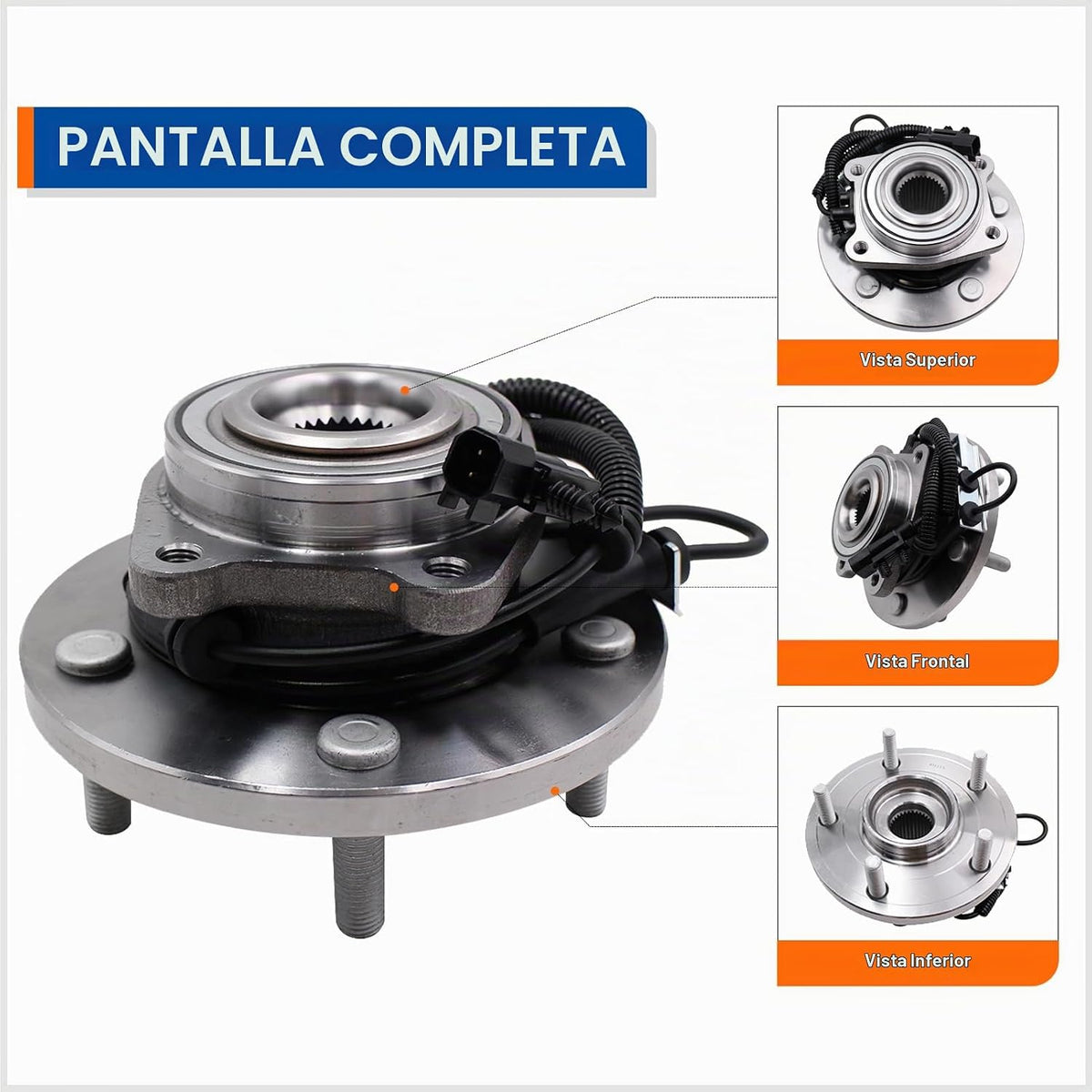 PAROD 2PCS 513273 Front Wheel Hub Assembly for 08-16 Chrysler Town Country