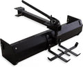 42 Inch Tow Behind Box Scraper, Lawn Tractor Attachments, Versatile Box Blade Attachment, with Tractor Box Blade