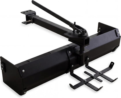 42 Inch Tow Behind Box Scraper, Lawn Tractor Attachments, Versatile Box Blade Attachment, with Tractor Box Blade
