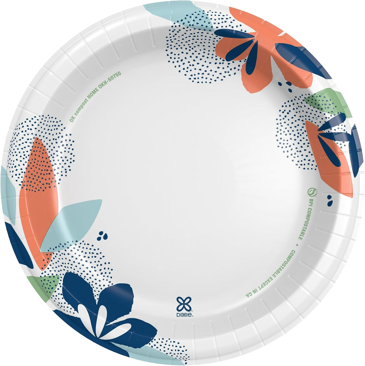 Large Paper Plates 10 Inch, 150 Ct Disposable Paper Plate Pack