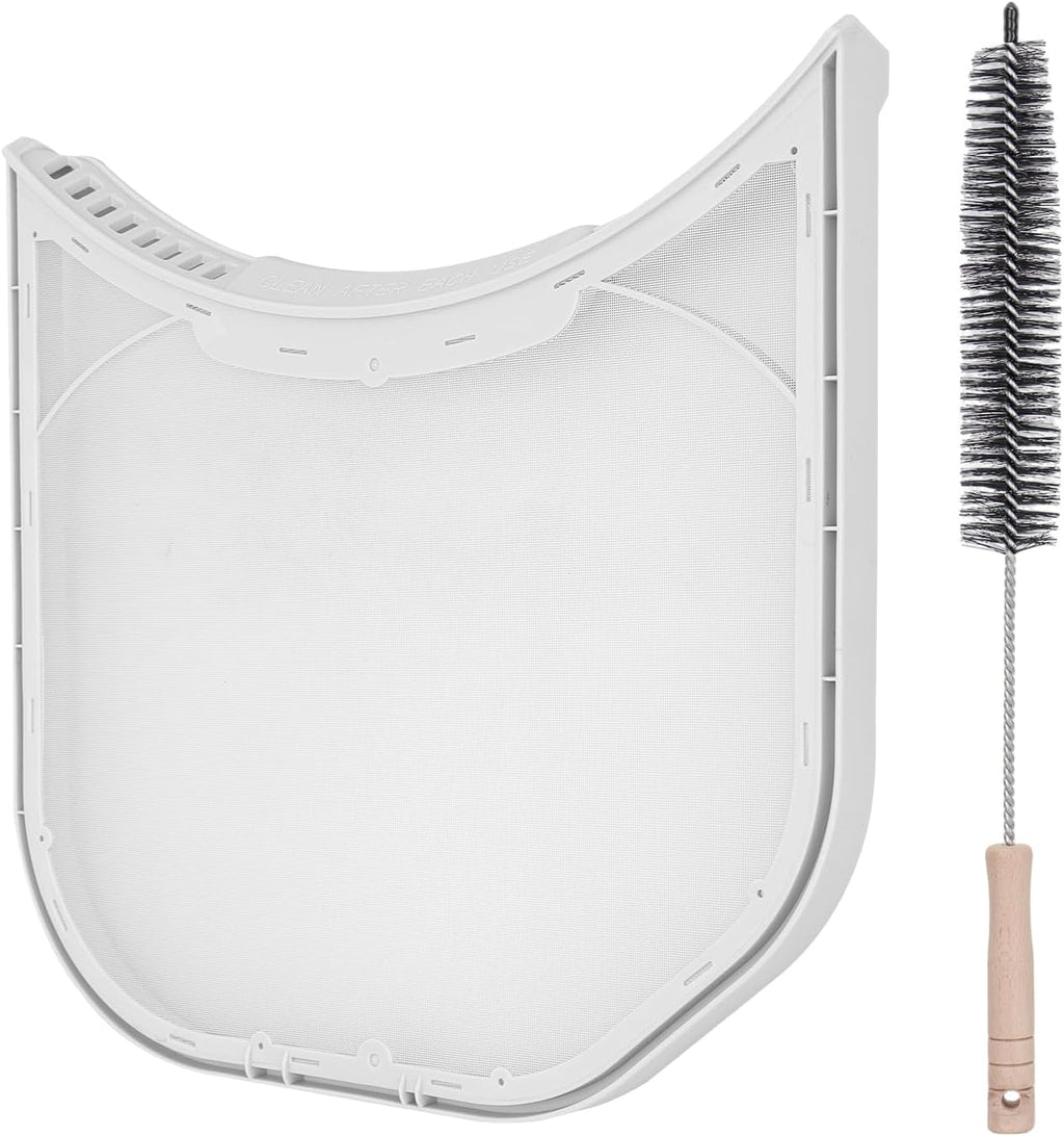 ADQ56656403 Dryer Lint Filter Replacement for LG WashTower & Dryers, Compatible with DLEX4000W DLGX4001W DLGX4201B DLGX4201W, Durable Lint Screen Trap, Replaces Parts 4960837 AP7012980 PS16546780