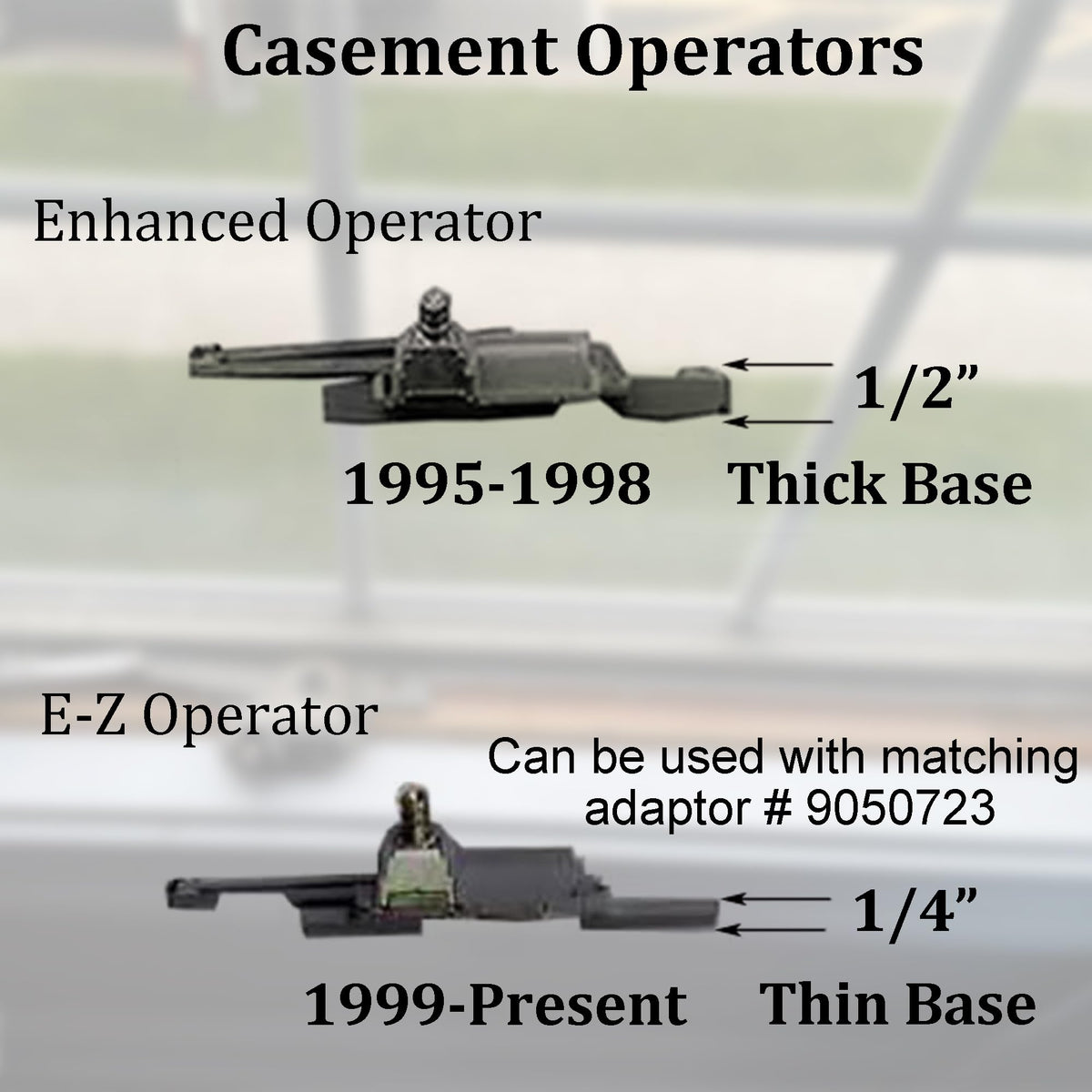 Split Arm Operator for Andersen E-Z Casement (1995- Present)