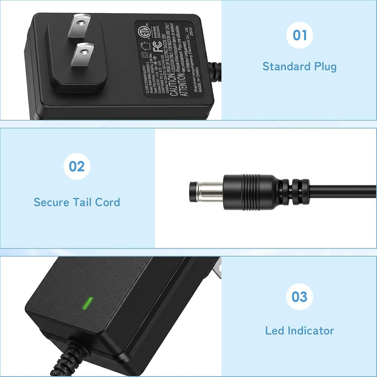 Charger Compatible with Gotrax Hoverboard and Go trax GKS Lumios/Plus/Pro