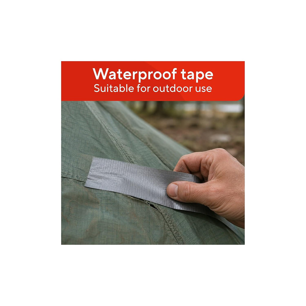 General Purpose Duct Tape, 2x60 Yards, Silver, Multi-Use
