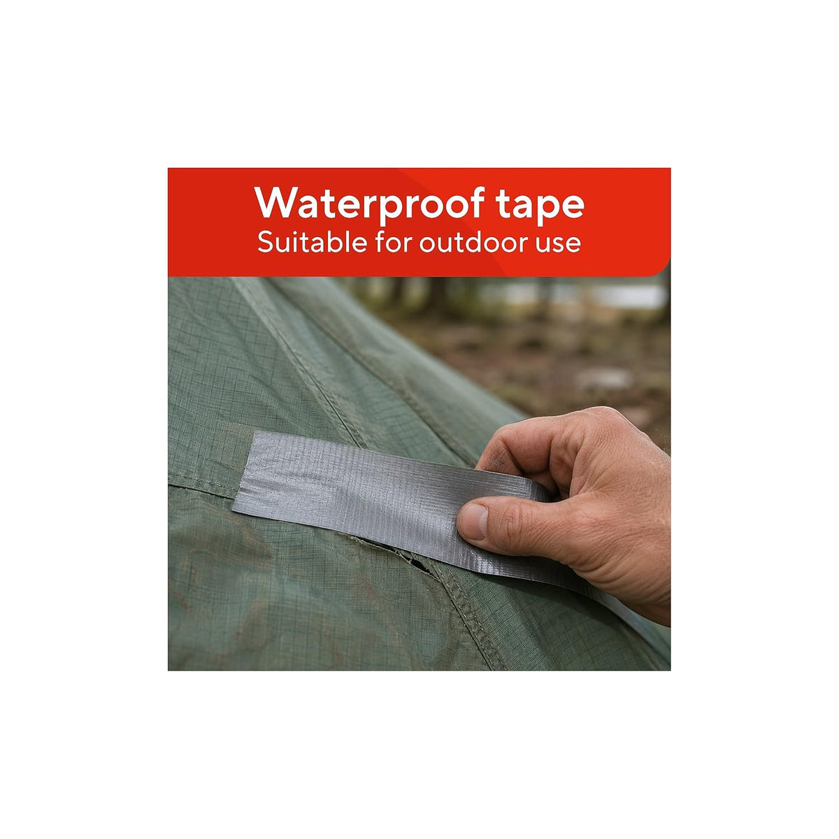General Purpose Duct Tape, 2x60 Yards, Silver, Multi-Use
