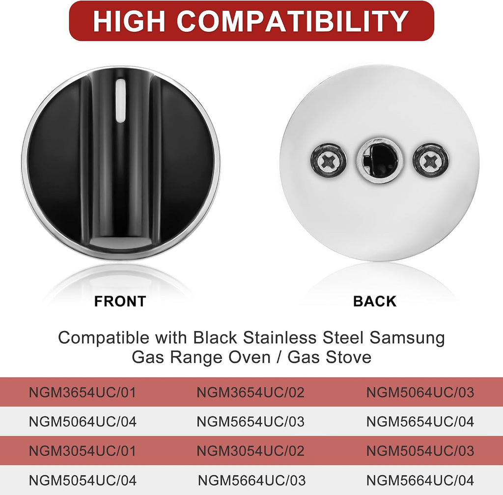 AMI PARTS 00650847 Knobs Cooktop Stove Knobs Fit for Bosch Stove Knob