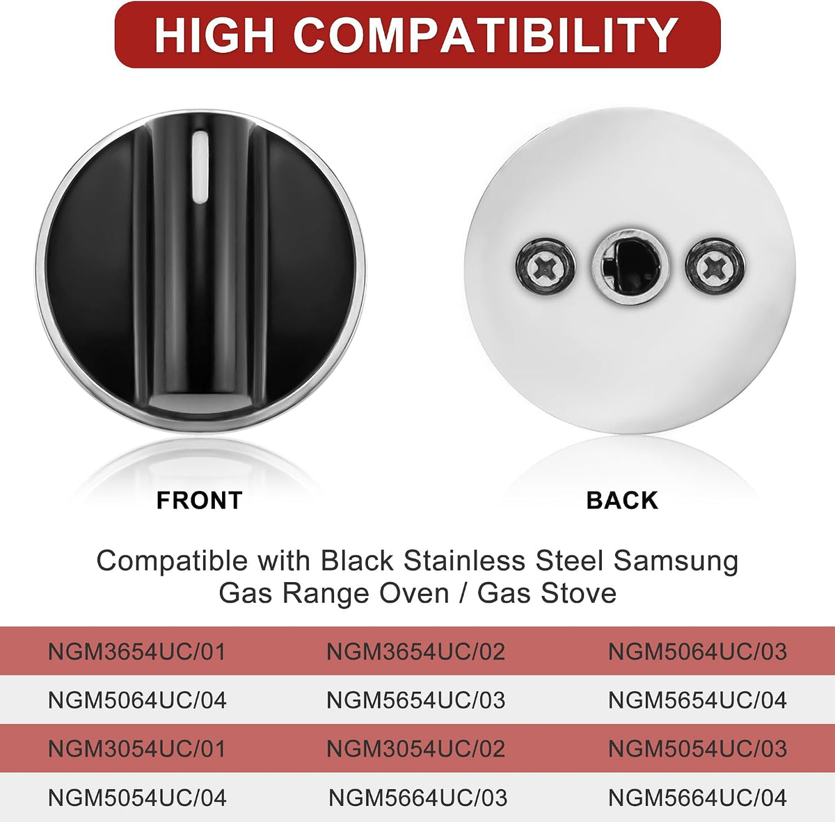 AMI PARTS 00650847 Knobs Cooktop Stove Knobs Fit for Bosch Stove Knob