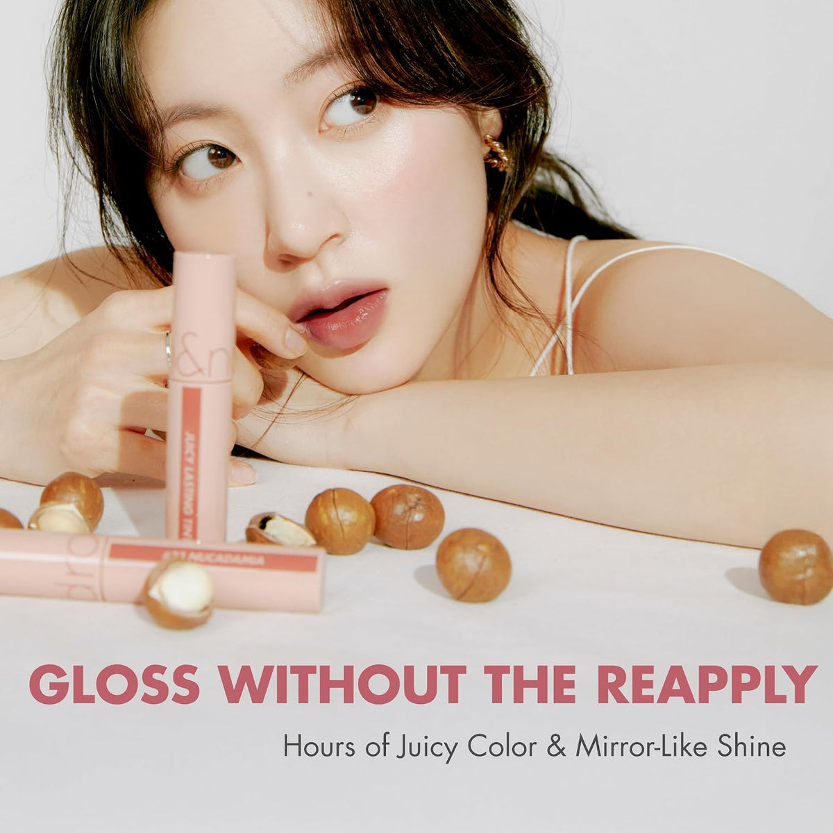 Juicy Lasting Tint | Glossy Lip Tint | 23 Nucadamia | 0.18oz