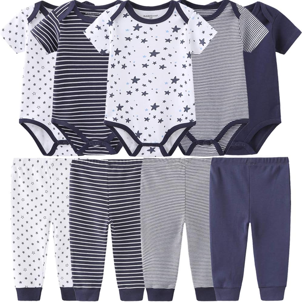 Unisex Baby Layette Essentials Giftset Clothing Set 19-Piece For Newborn Baby