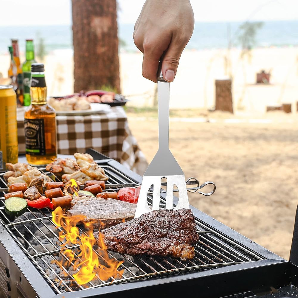 BBQ Grill Tool Set BBQ Accessories, Stainless Steel Grill Tools Grilling Accessories Grill Set Barbecue Grill