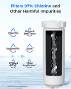 XWF Water Filter Replacement for GE WR17X30702, 3 Pack, No chip