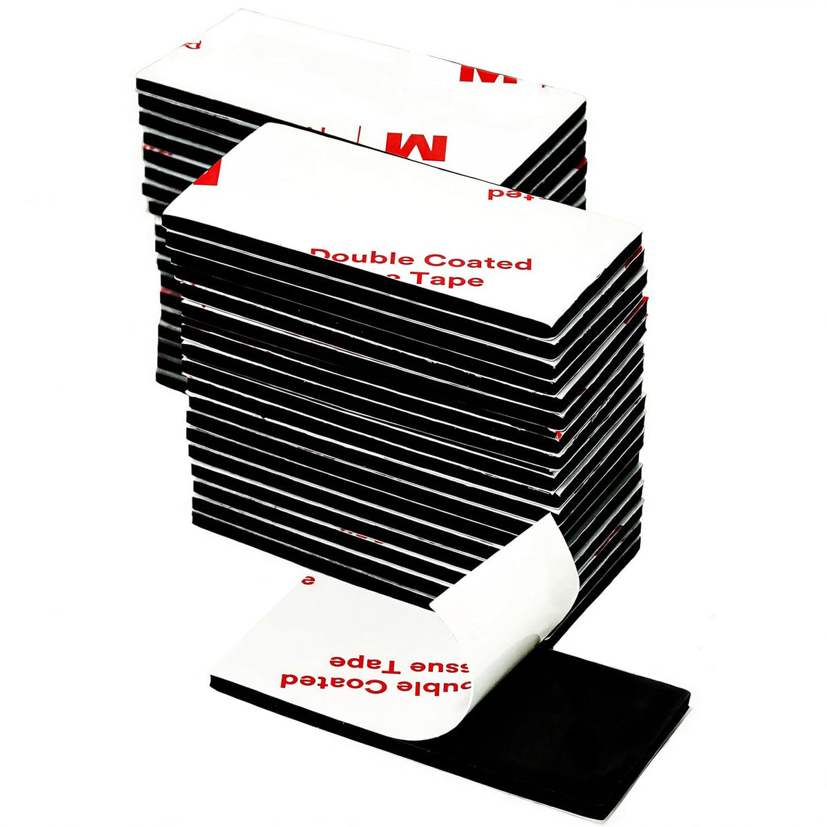 Pre-Cut Double Sided Tape Heavy Duty 1''x2'' - 36Pcs, No Residue