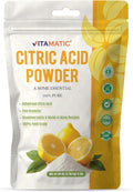Citric Acid Powder 5 lb (80 oz) – 100% Pure Anhydrous Crystalline Granules, Food Grade, Easy Dissolving for Cooking