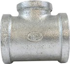 CMI Inc Galvanized Pipe Fittings | 1" Tee 10 PACK | Class 150 | For Malleable Iron Threaded Iron Pipe Fittings | NPT Female (1")