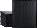 Large Bubble Mailers 12x16" 25 Pack Usable Size 12x15" Black Padded