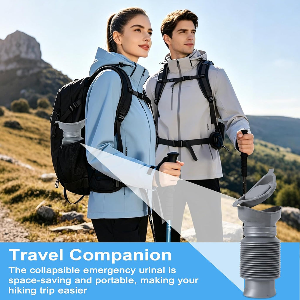 Pee Bottles for Men,Portable Urinal for Men,Collapsible Urine Bottle 750ML | Car Urinals for Men and Women,Emergency