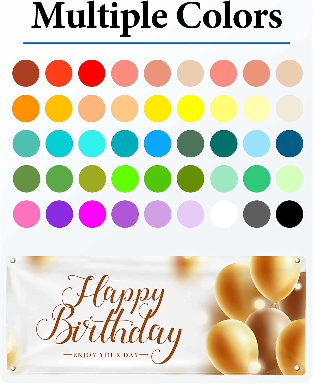 Custom Vinyl Banners and Signs Customize for Business Outdoor, Personalized Banner Customize with Logo Text for Party