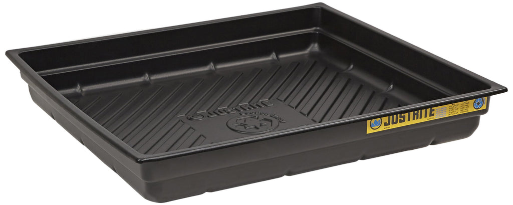 Justrite 28718 EcoPolyBlend Polyethylene Spill Tray