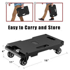 Furniture Mover Dolly 4 Wheels Heavy Duty, 440Lbs Capacity, 1 Pack