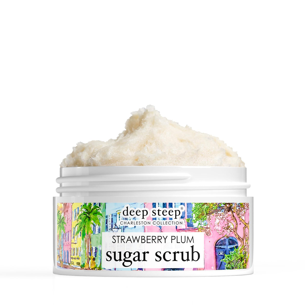 Sugar Scrub, Strawberry Plum, 8oz – Exfoliating Body Scrub