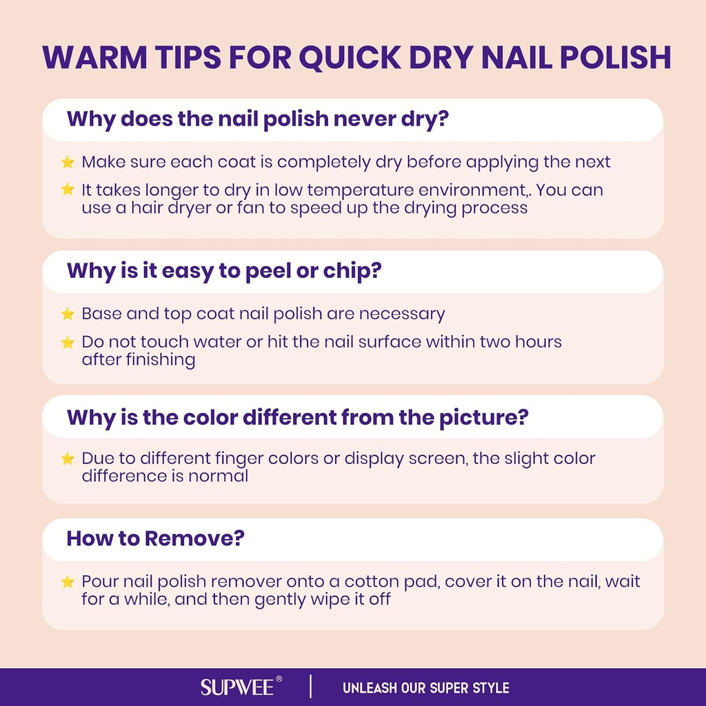 Glitter Holographic Nail Polish Quick Dry Shimmer Nail Polish