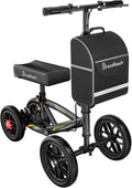 Foldable All Terrain Knee Scooter for Adults for Foot Injuries