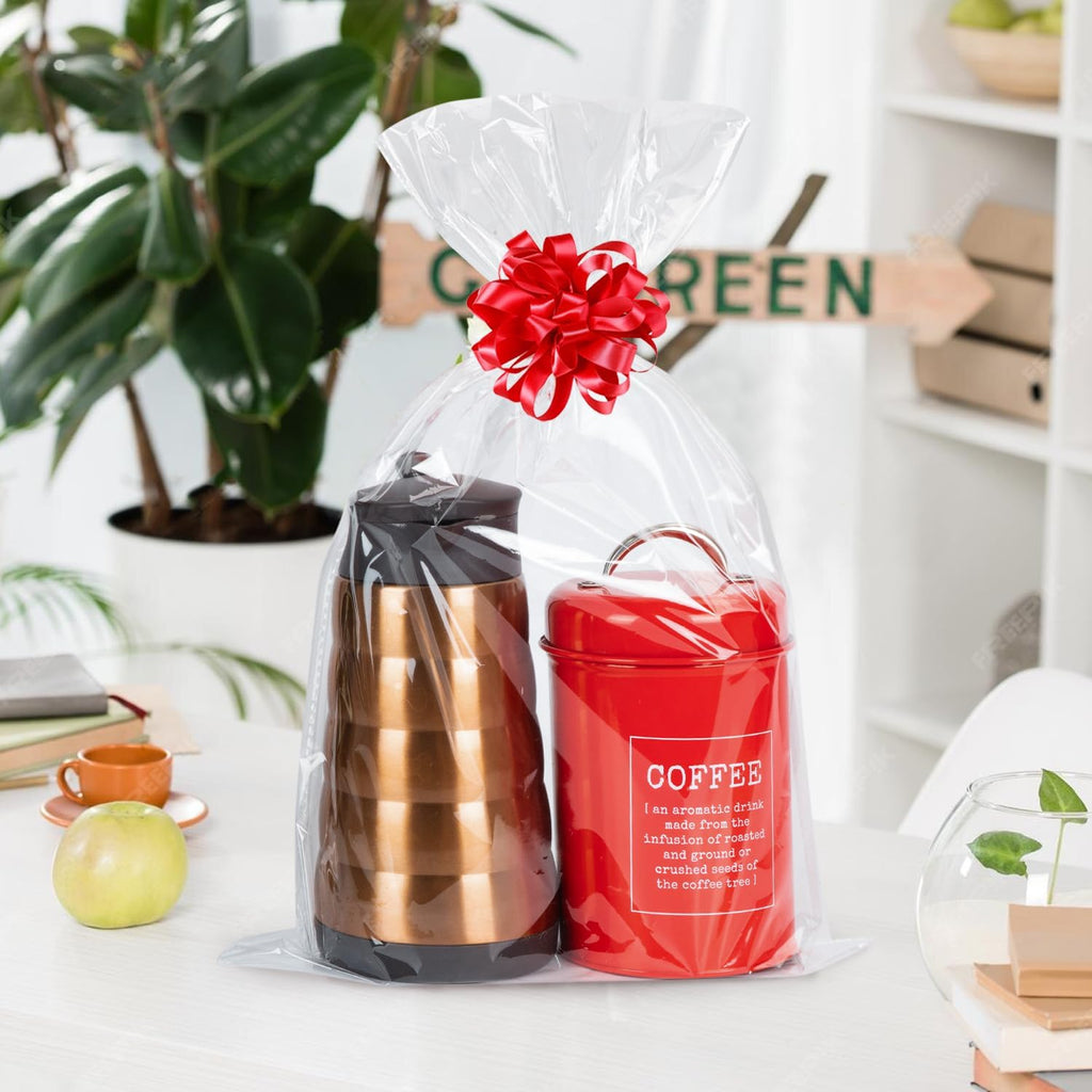 Clear Cellophane Bags,20Packs 12x18 Inch Gift Wrap