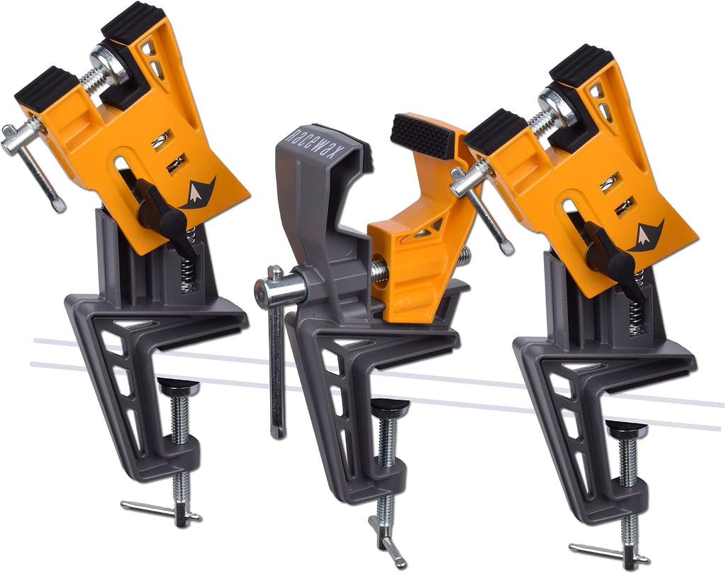 Elite Ski Wax Tuning Kit Plus All Metal World Cup Ski Vise - (ZS-8008)