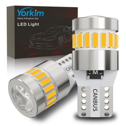 194 LED Bulb 6300K Warm White, 168 2825 W5W T10 LED Light Bulb Error Free for License Plate, Dome, Map, Courtesy