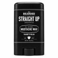 Mustache Wax Stick, Straight Up, Unscented, 0.35 oz