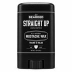Mustache Wax Stick, Straight Up, Unscented, 0.35 oz