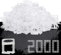 Tile Leveling System, 2000-Piece 1/16" Tile Spacers Clips Tile Tools