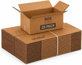 Shipping Boxes Medium 12"L x 9"W x 4"H 25-Pack - Corrugated Cardboard Box for Moving, Mailing, Packing, Packaging and