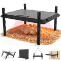 Smart Chick Brooder Heating Plate, Chicken Coop Heater, 75W Brooder Heater with Timer & Adjustable Thermostat