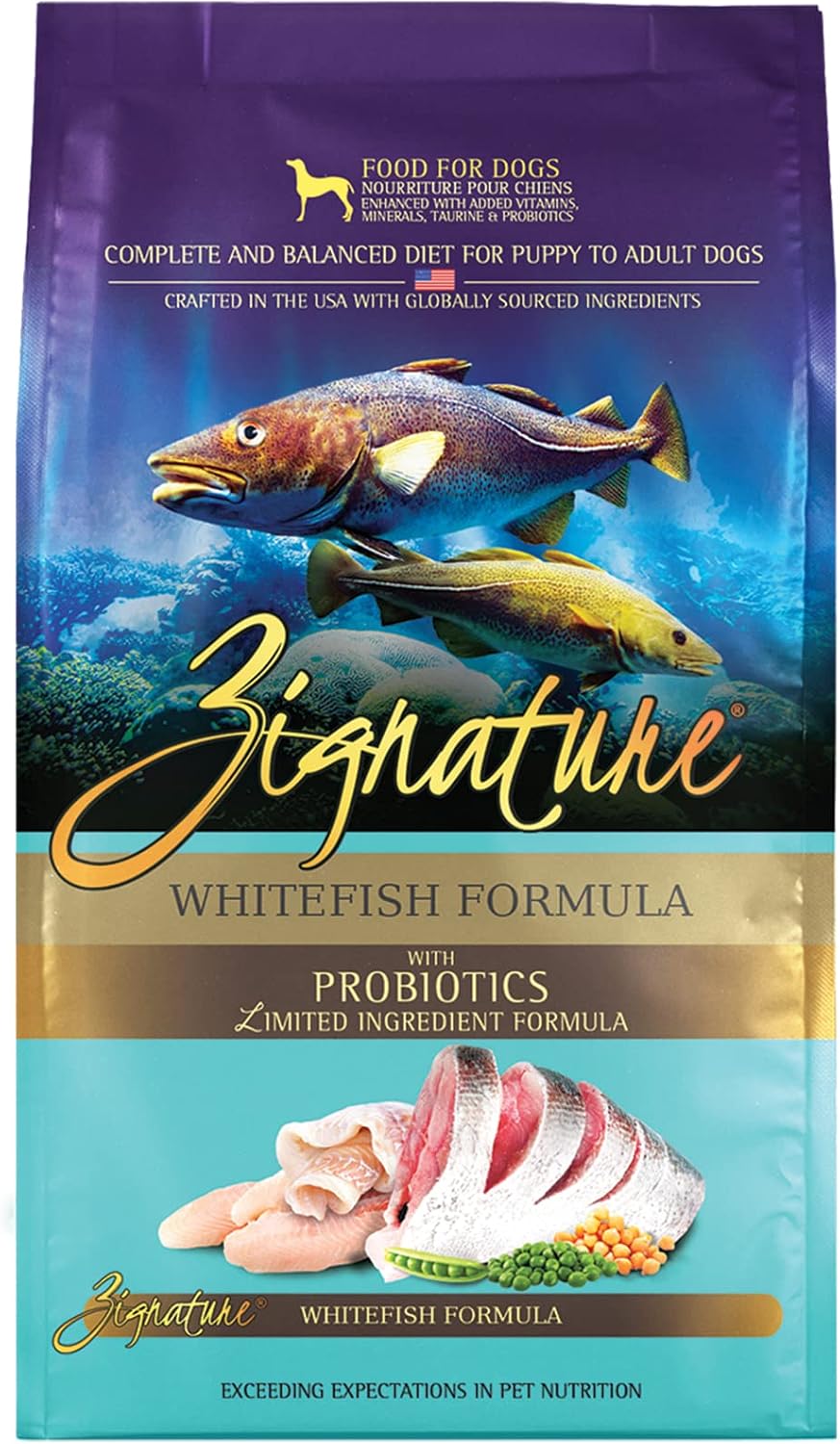 Whitefish Limited Ingredient Formula Dry Dog Food 25lb