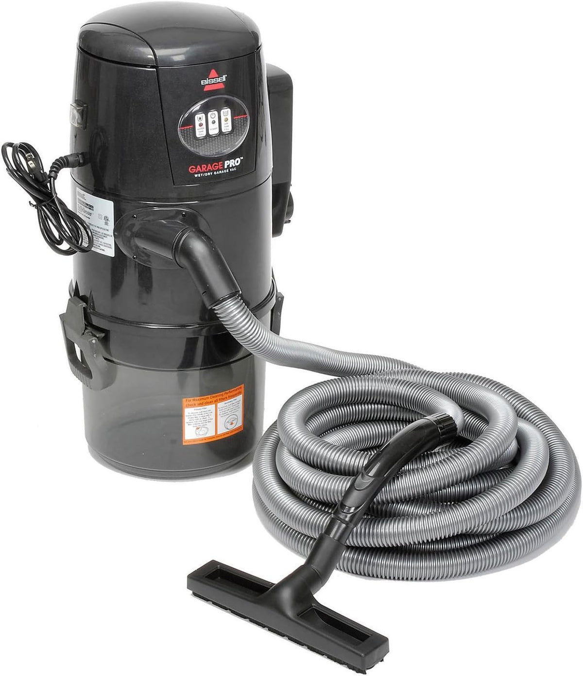 Garage Pro Wall-Mounted Wet Dry Vacuum/Blower, 18P03 | Auto tool kit included; wall-mount saves floor space; wet/dry