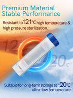 50ml Centrifuge Tubes with Screw Caps DNase/RNase Free & Pyrogen Free